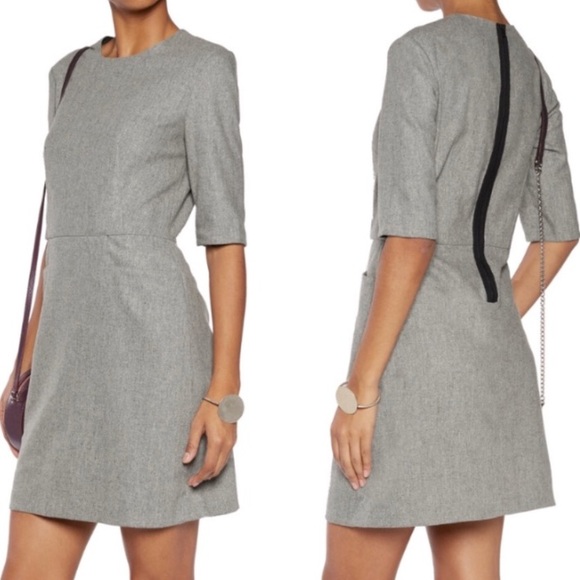 structured a line dress